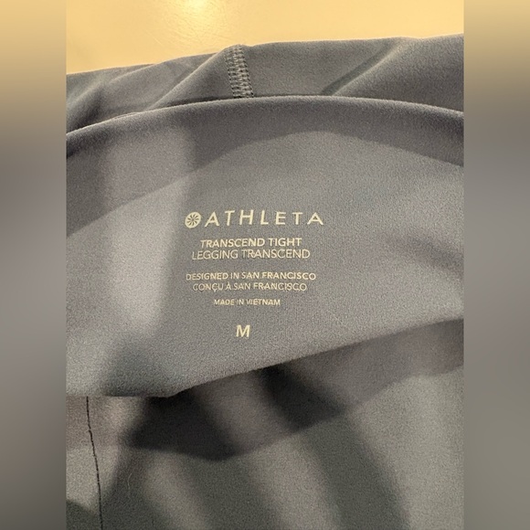 Athleta Transcend High Rise 7/8 Leggings, medium in Slate (gray) - Picture 5 of 5